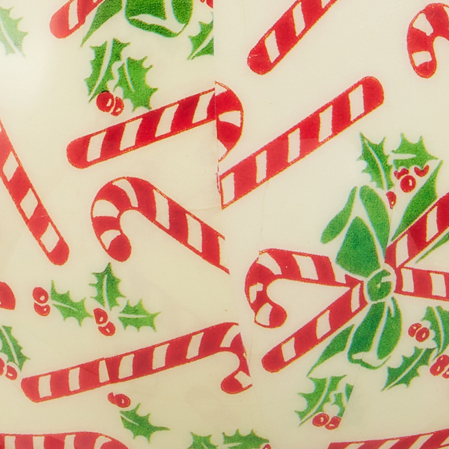 RAZ Imports 4" Vintage Candy Cane Shatter-Resistant Ball Christmas Ornament