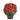 RAZ Imports 4" Plaid Poinsettia Flower Glass Christmas Ornament
