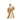 RAZ Imports 8" Ivory and Gold Santa with Lantern Glass Christmas Ornament