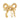 RAZ Imports 5" Gold Bow Iron Christmas Stocking Holder