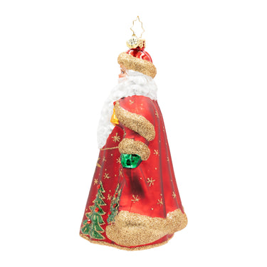 Christopher Radko Evergreen Majesty St. Nick Santa Collectible Christmas Ornament