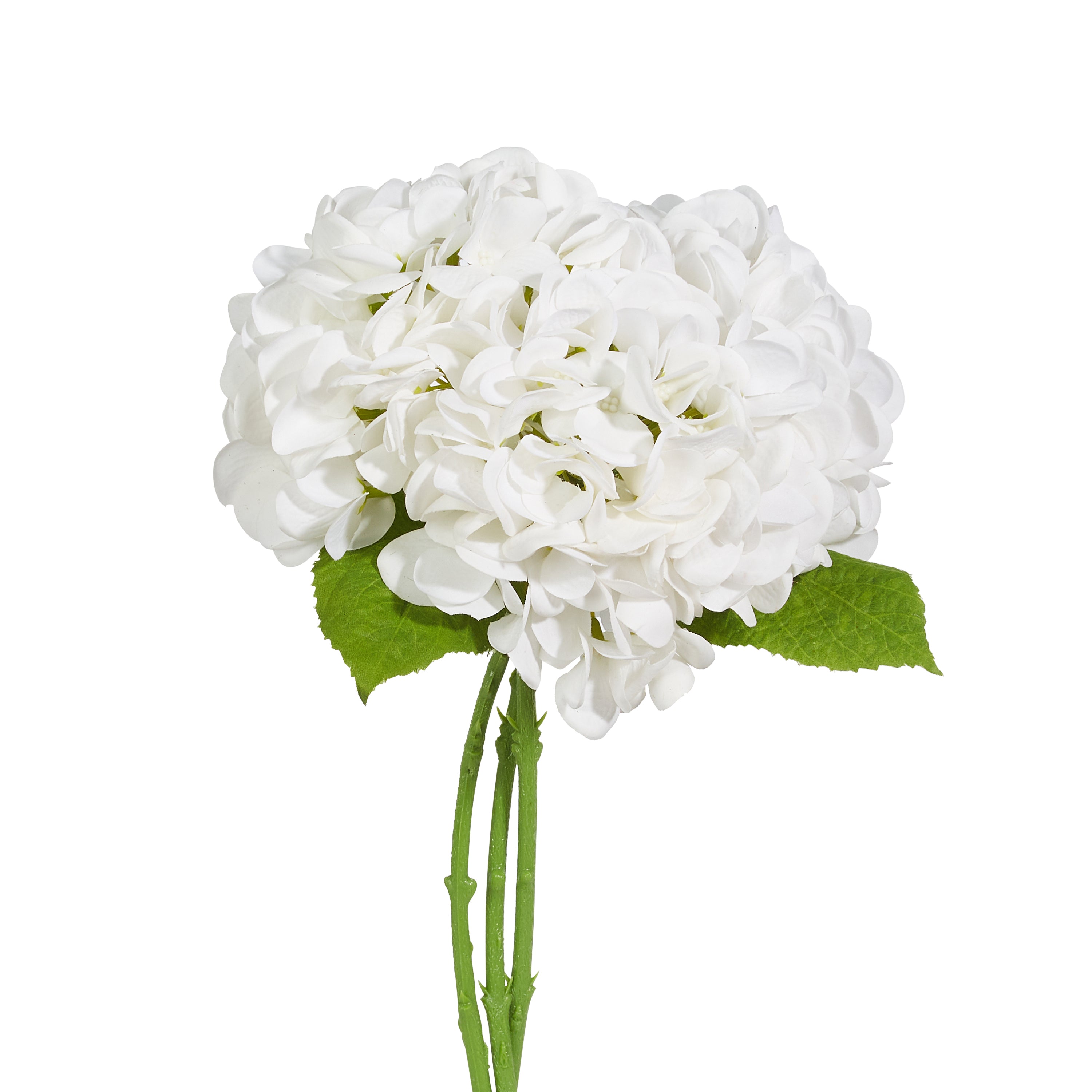 RAZ Imports 13" Real Touch Hydrangea Flower, 3 Stem Bundle
