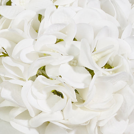 RAZ Imports 13" Real Touch White Hydrangea Flower Bundle