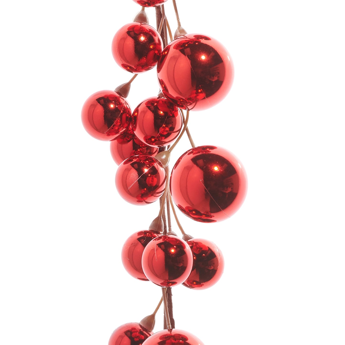 RAZ Imports 4' Shatter-Resistant Ball Ornament Christmas Garland