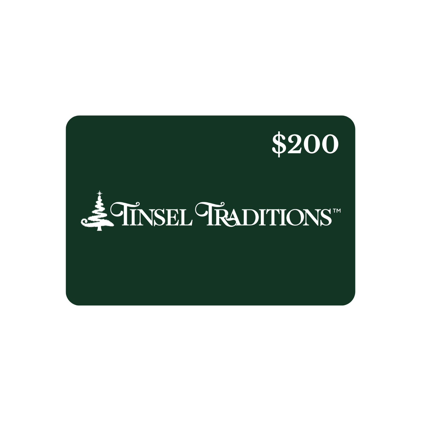 Tinsel Traditions eGift Card ($20-$500)