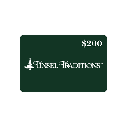 Tinsel Traditions eGift Card ($20-$500)