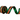 JME John Mark Enterprises Green, Red, and Gold Woven Christmas Ribbon, Wired, 1.5" X 5 Yards - 1 Roll