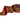 JME John Mark Enterprises Green Velvet Red Jeweled Floret Center Metallic Dupion Trimmed Christmas Ribbon, Wired, 4" X 5 Yards - 1 Roll