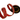JME John Mark Enterprises Red and Gold Jeweled Trim Metallic Dupion Christmas Ribbon, Wired, 1" X 5 Yards