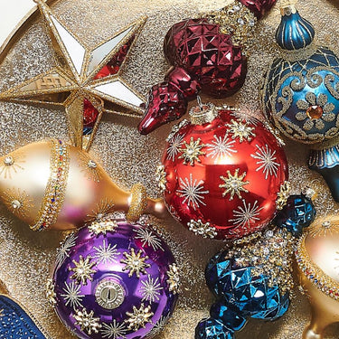 RAZ Imports 5.5" Gold Mirrored Star Christmas Ornament - Set of 3