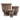 Porch View Home Francese Terra Cotta Pots - Set of 3
