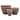 Porch View Home Freshets Terra Cotta Pots - Set of 3