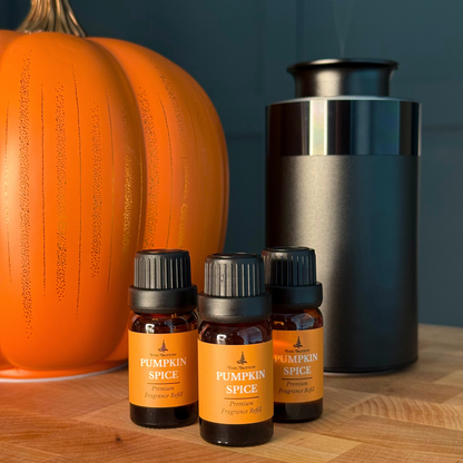 Traditions of Scent Pumpkin Spice Premium Fragrance Diffuser Oil Refills by Tinsel Traditions - Set of 3