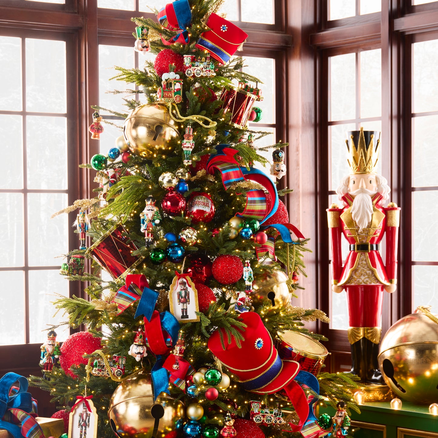 RAZ Imports Nutcracker Hat Christmas Tree Topper