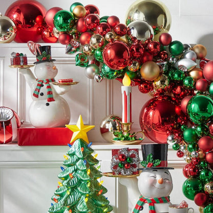RAZ Imports 10" Large Ball Shatter-Resistant Christmas Ornament