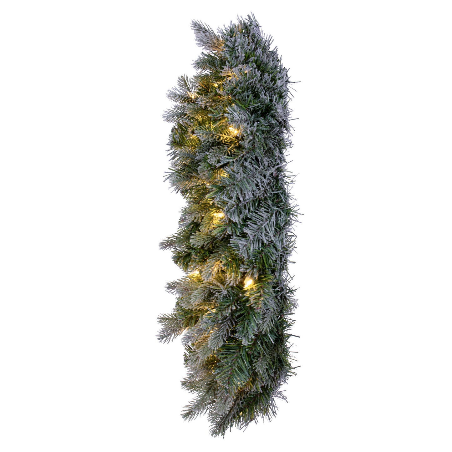 Frosted Douglas Fir Artificial Christmas Wreaths