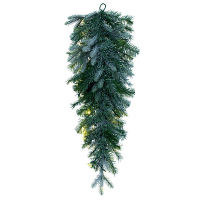 Frosted Douglas Fir Artificial Christmas Swags