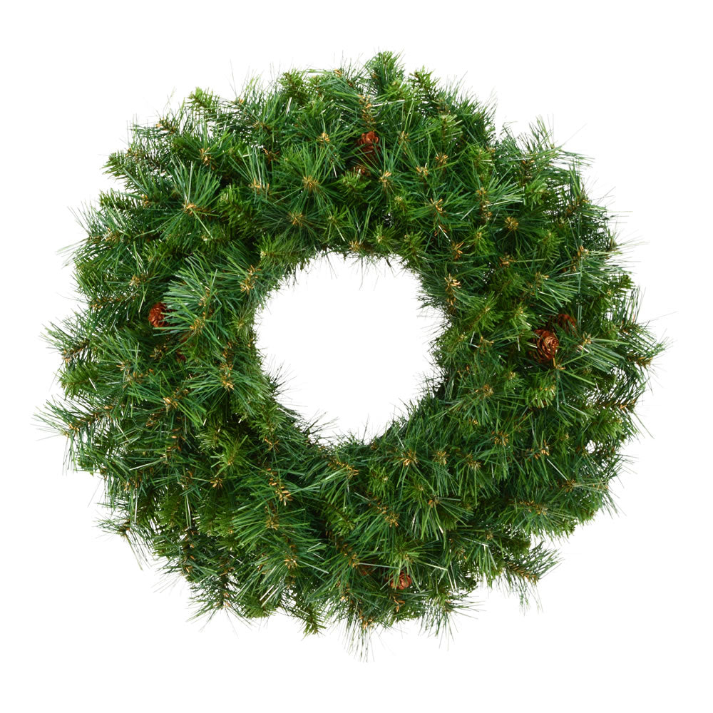 Vickerman 24" Cheyenne Pine Artificial Christmas Wreath