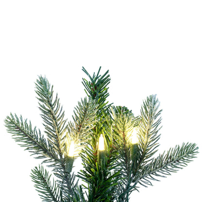 Frosted Douglas Fir Artificial Christmas Garlands
