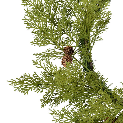 24" Cedar Pinecone Artificial Christmas Wreath by Vickerman