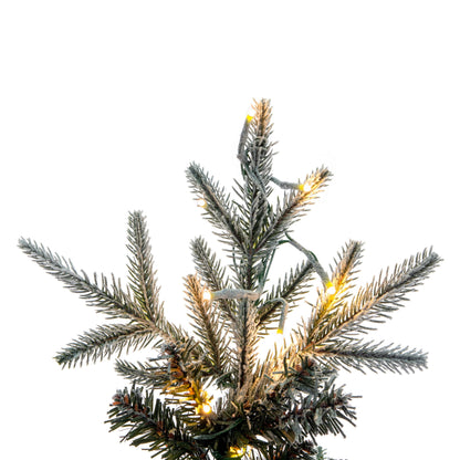 Frosted Bixley Fir Pencil Artificial Christmas Trees