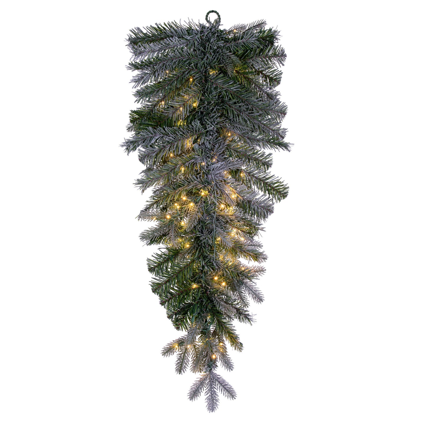 Frosted Douglas Fir Artificial Christmas Swags