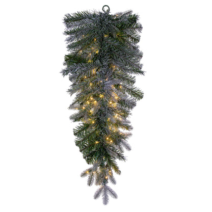 Frosted Douglas Fir Artificial Christmas Swags