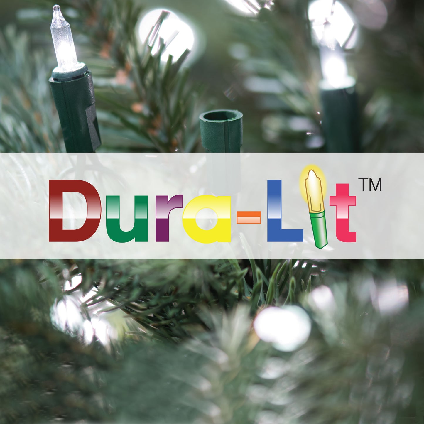 King Spruce 5.5' Artificial Christmas Tree with Multi-Colored LED Color Dura-lit Mini Lights