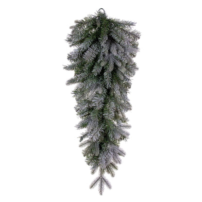 Frosted Douglas Fir Artificial Christmas Swags