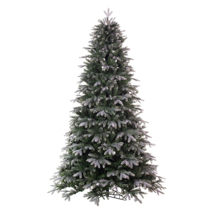Frosted Douglas Fir Slim Artificial Christmas Trees