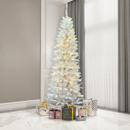 Salem White Pencil Pine Artificial Christmas Trees