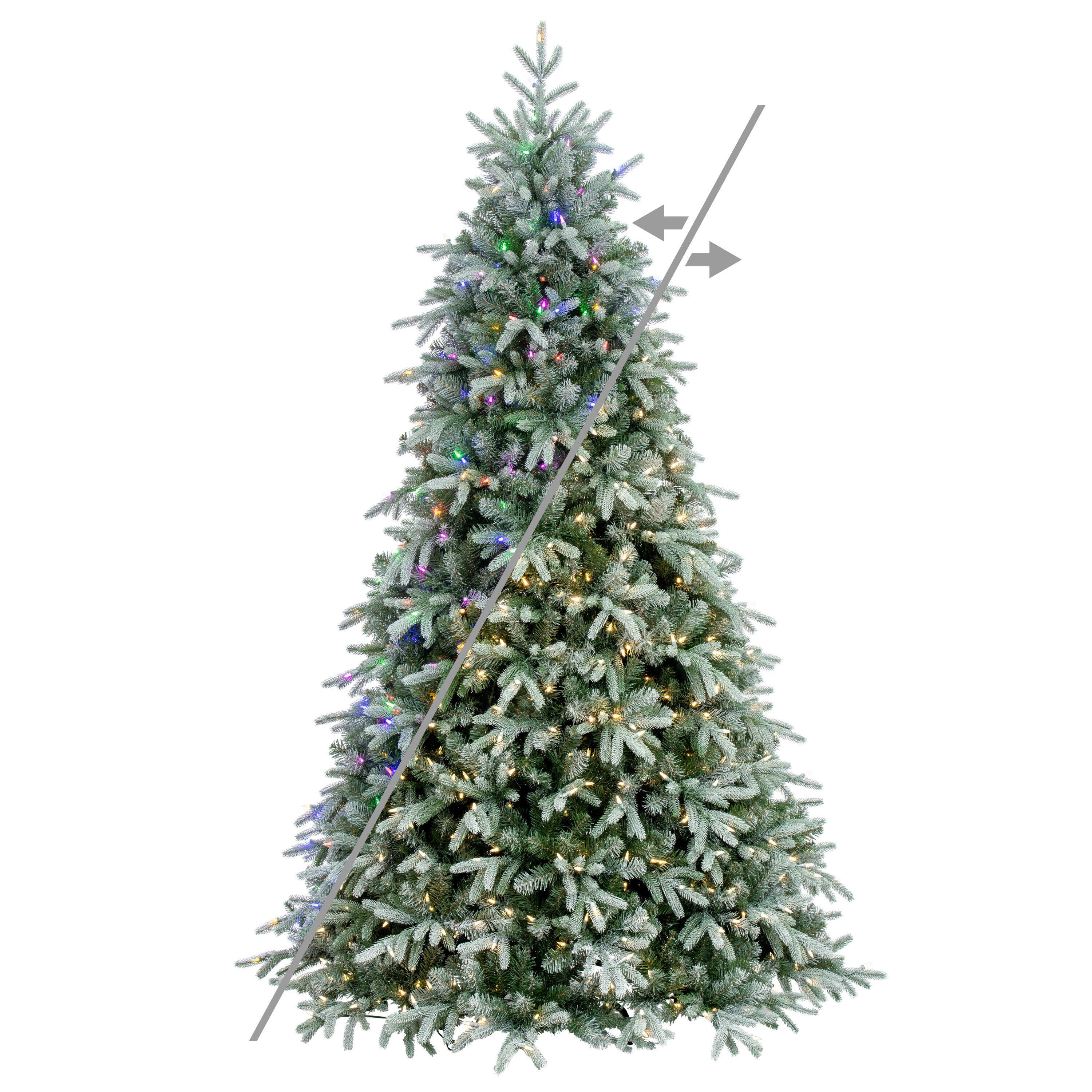 Frosted Albany Spruce Artificial Christmas Trees