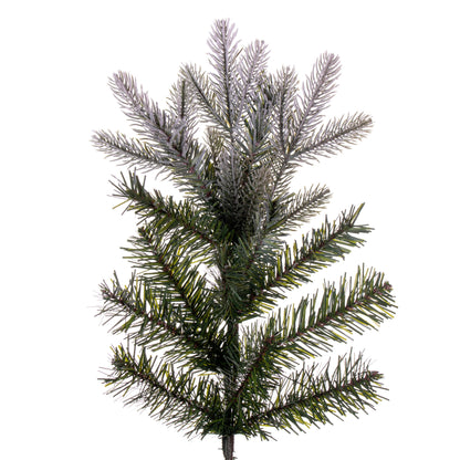 Frosted Douglas Fir Slim Artificial Christmas Trees