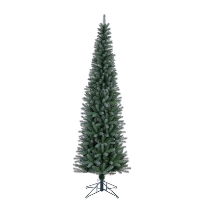 Frosted Provo Pine Pencil Artificial Christmas Trees