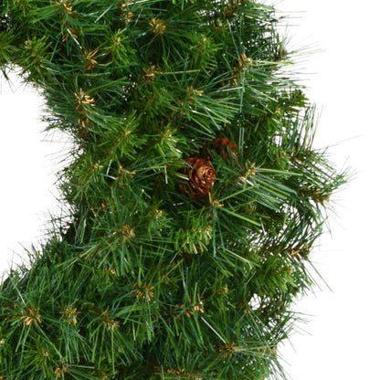 24" Cheyenne Pine Artificial Christmas Wreath by Vickerman