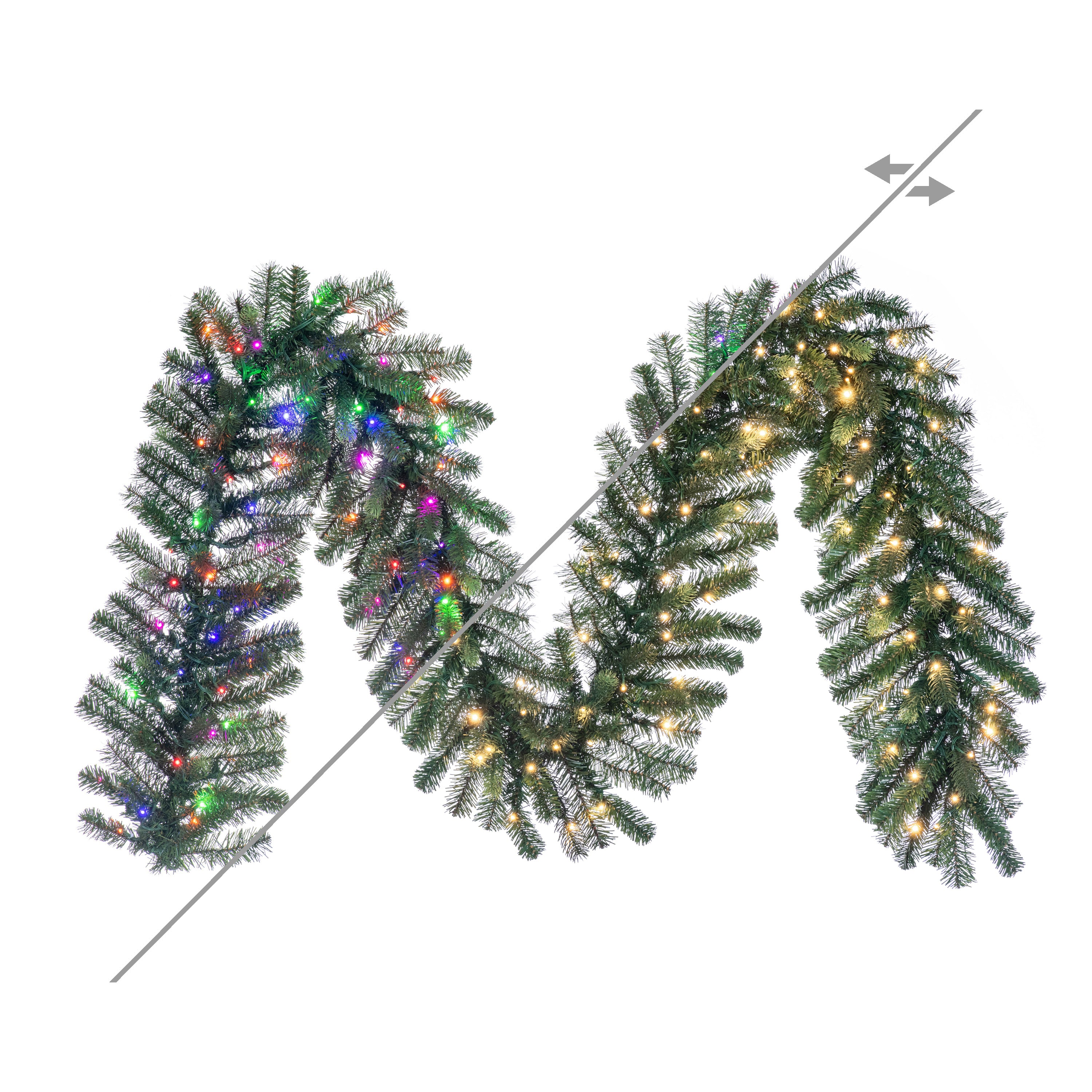 Vermont Spruce 9' Artificial Christmas Garlands