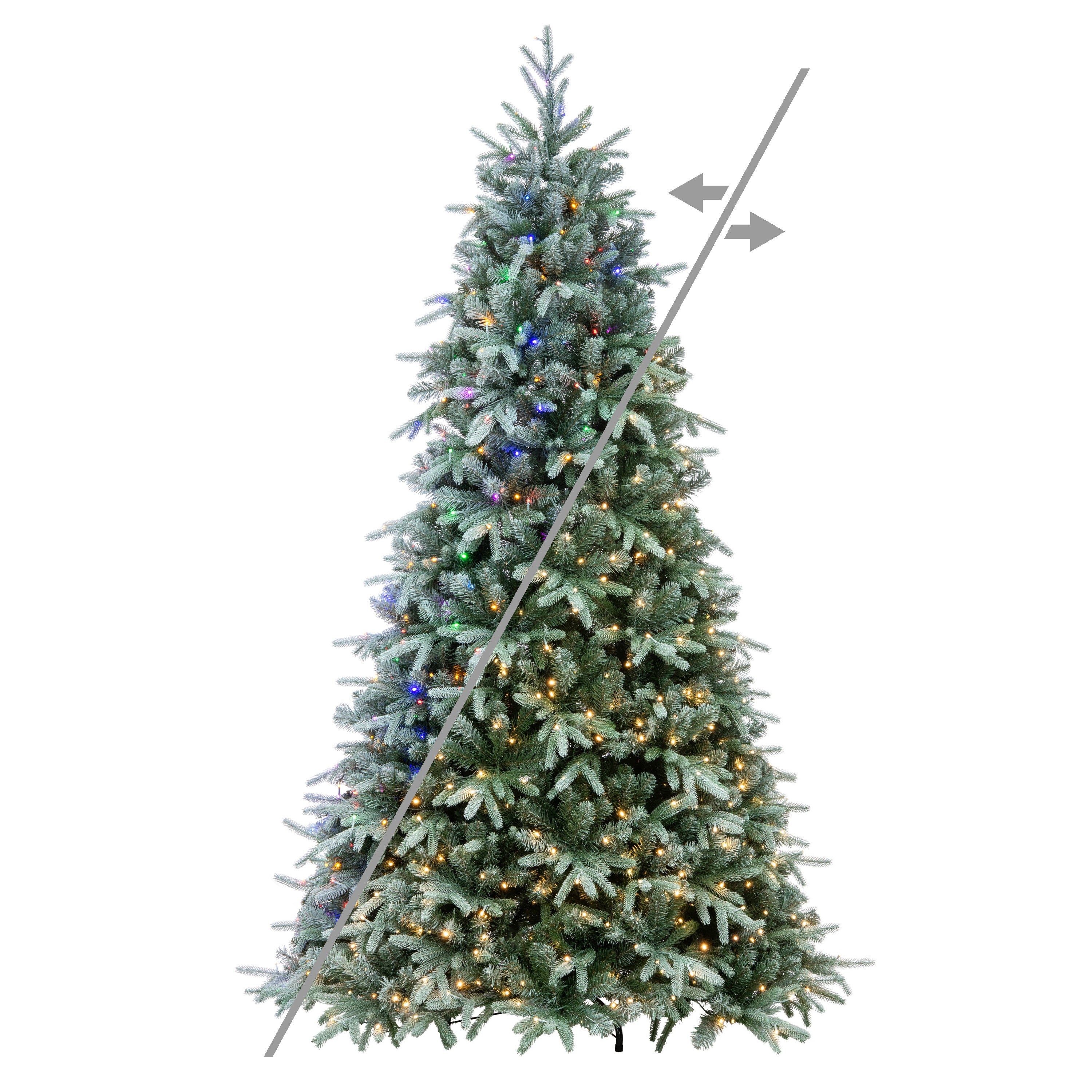 Frosted Albany Spruce Artificial Christmas Trees