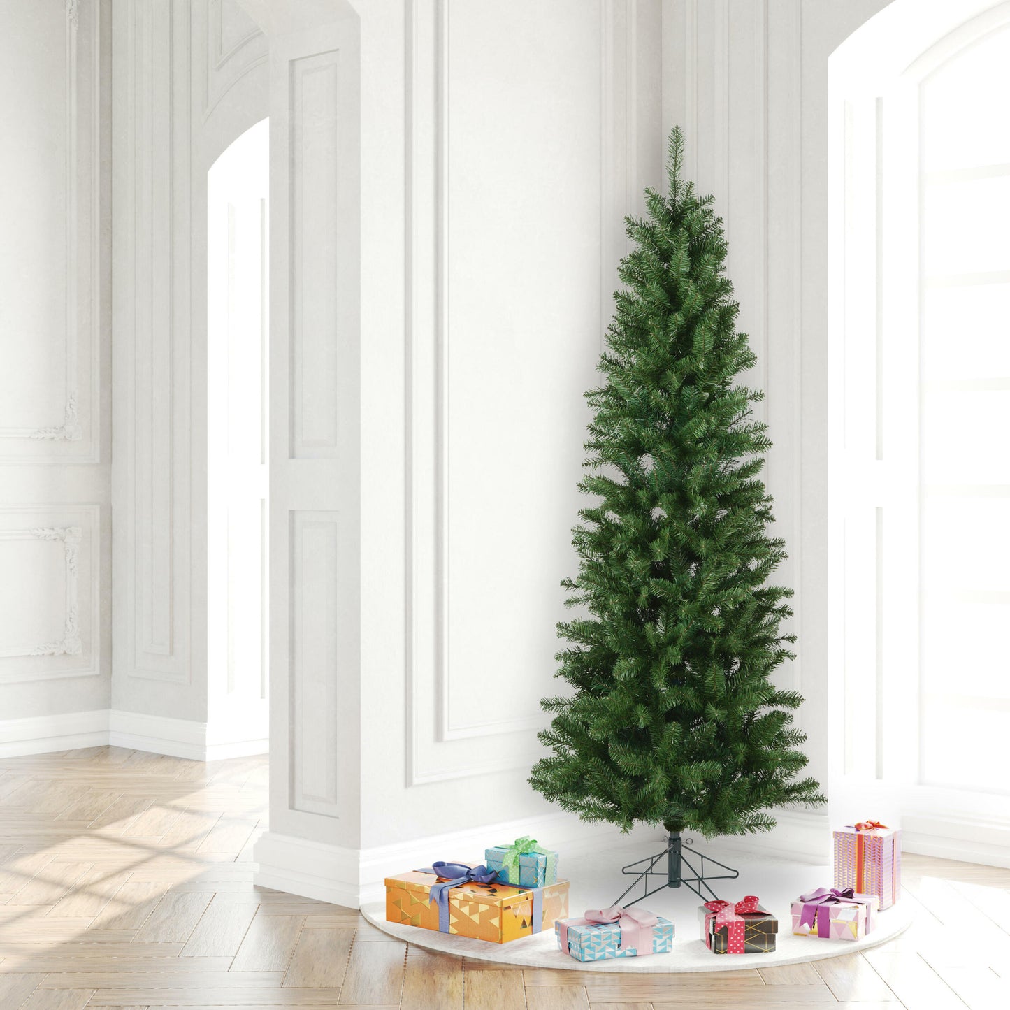 Salem Pencil Pine Artificial Christmas Trees