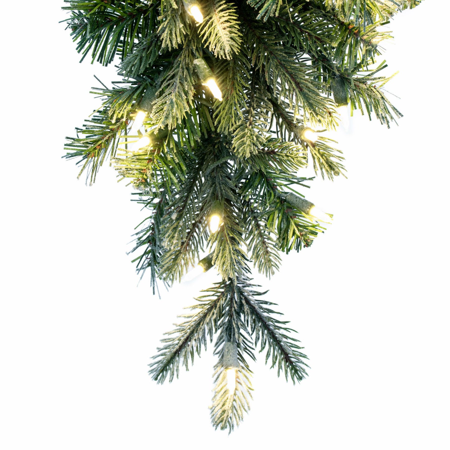 Frosted Douglas Fir Artificial Christmas Swags