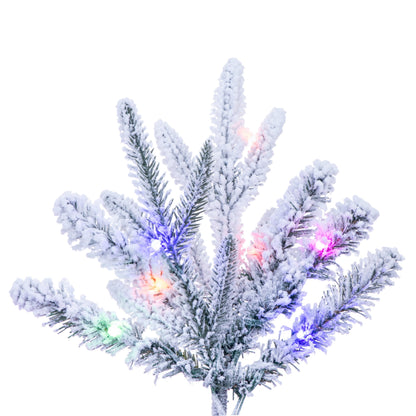 Frosted Tacoma Fraser Fir Pencil Artificial Christmas Trees