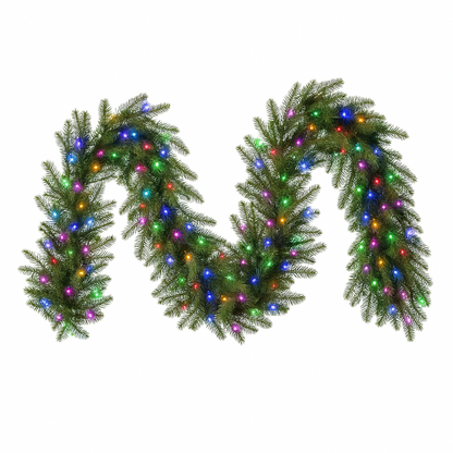 Georgian Fraser Fir Artificial Christmas Garlands