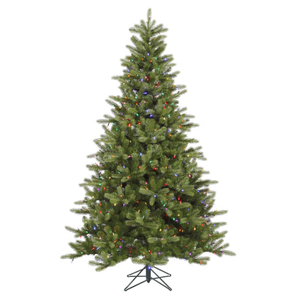 King Spruce 5.5' Artificial Christmas Tree with Multi-Colored LED Color Dura-lit Mini Lights