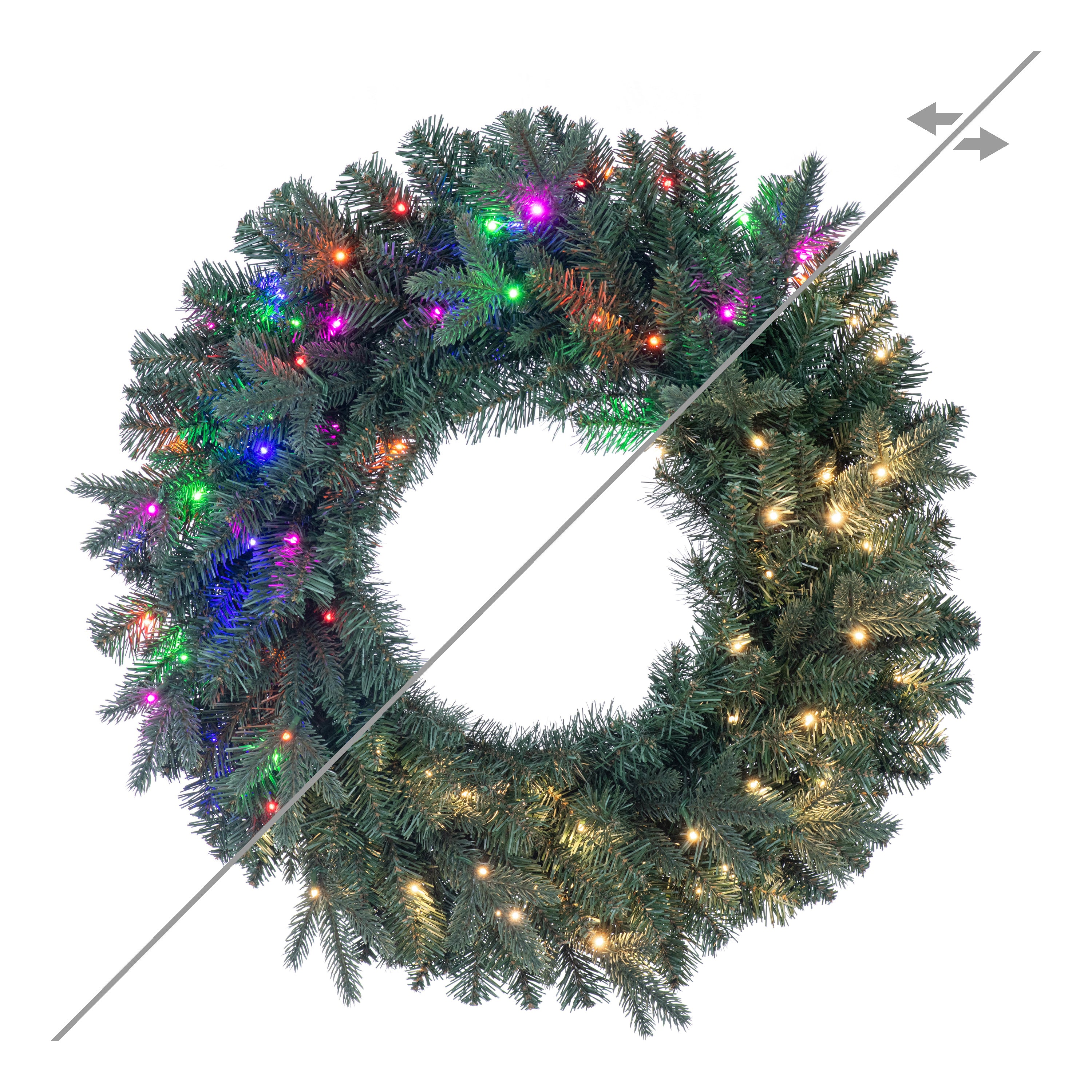 Colorado Blue Fir Artificial Christmas Wreaths