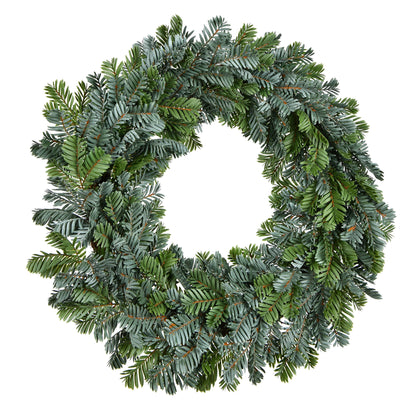 Vickerman 24" Green Medford Pine Artificial Christmas Wreath