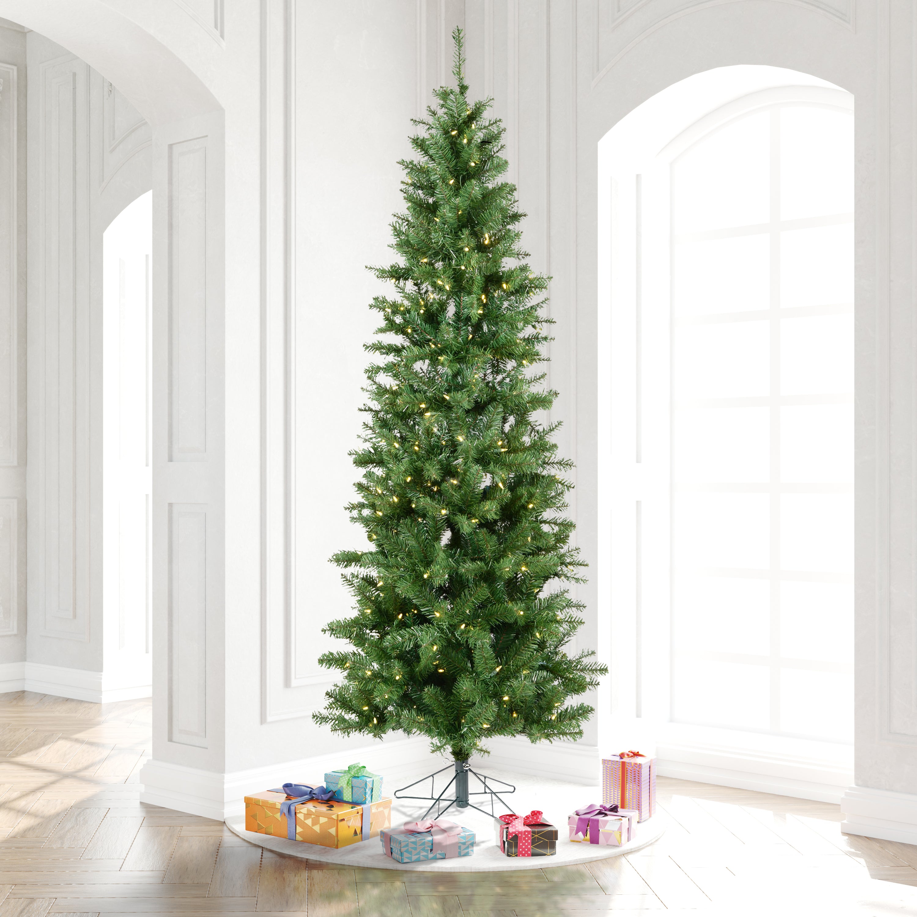 Salem Pencil Pine Artificial Christmas Trees