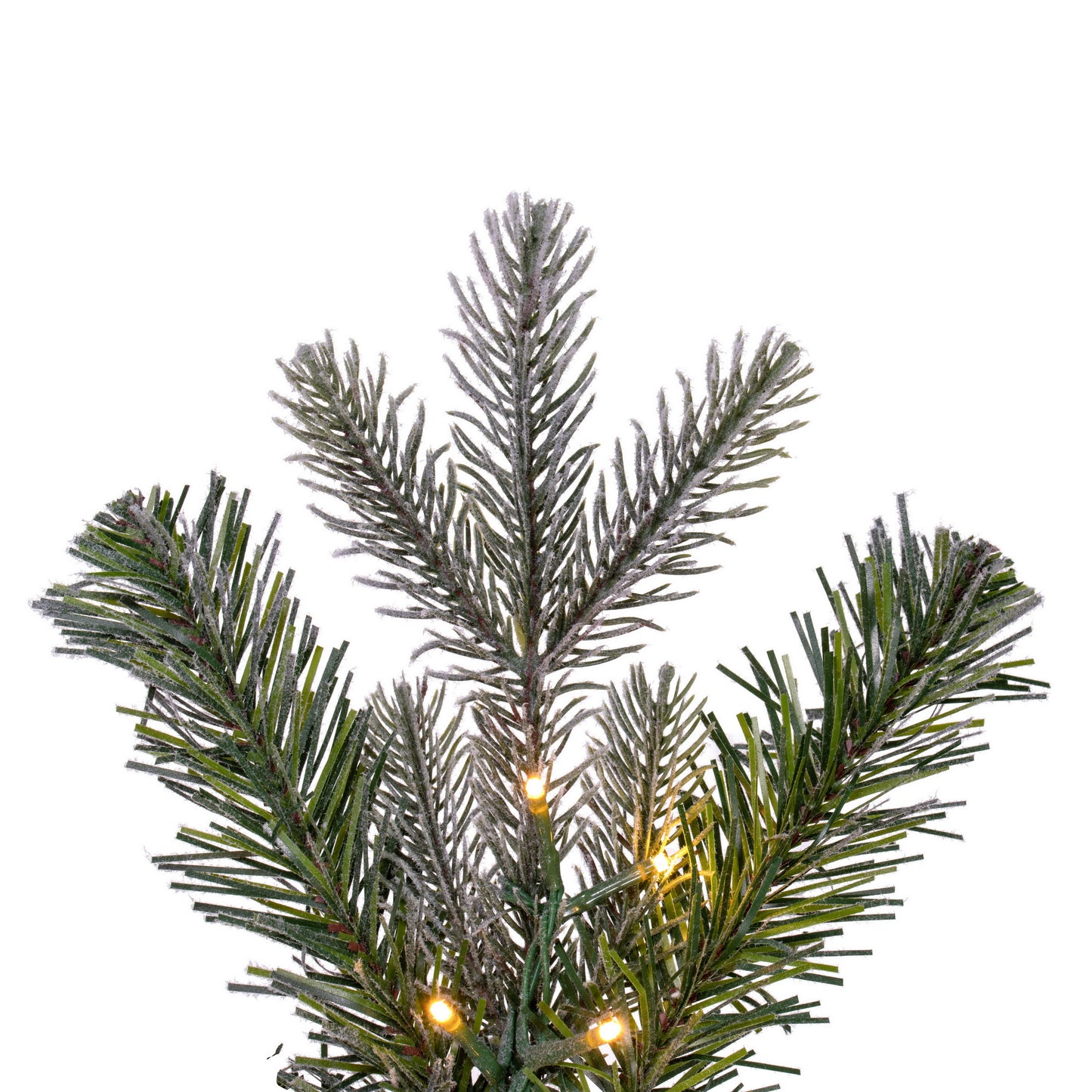 Frosted Douglas Fir Artificial Christmas Garlands