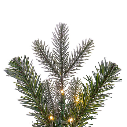 Frosted Douglas Fir Artificial Christmas Garlands