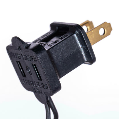 Indoor/Outdoor 100-Count LED Wide Angle Christmas String Lights, Warm White, Black Wire, 34', by Vickerman