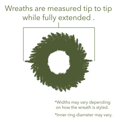 Georgian Fraser Fir Artificial Christmas Wreaths