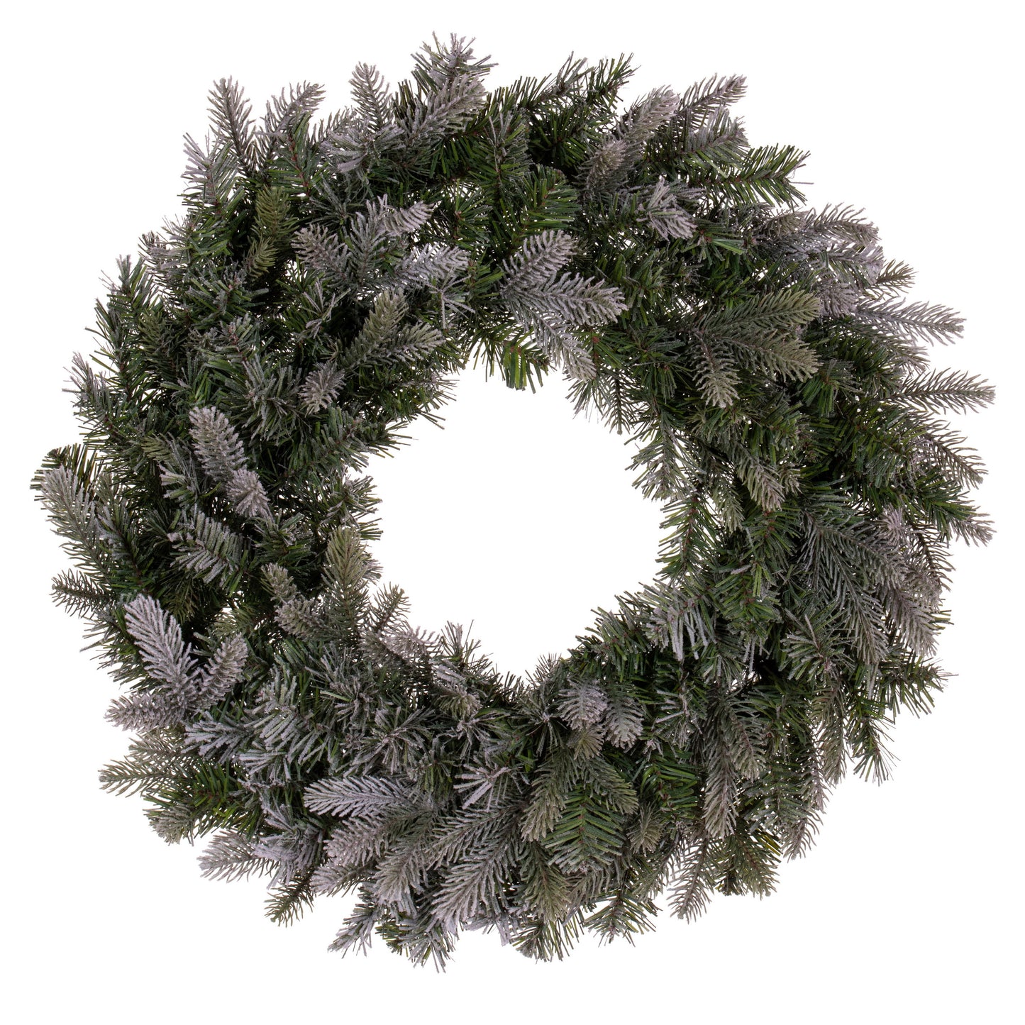 Frosted Douglas Fir Artificial Christmas Wreaths